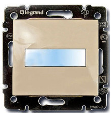 Valena - Кнопка с подсветкой и держателем этикетки, сл.кость