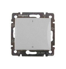 Valena - Выключатель двухполюсный, белый