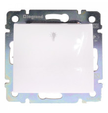 Valena - Кнопка с пиктограммой лампы, белый