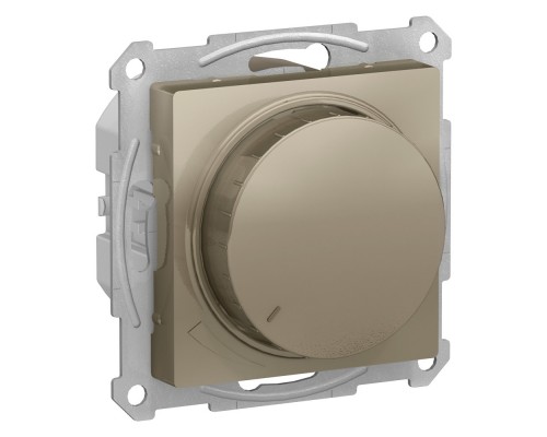ATLASDESIGN СВЕТОРЕГУЛЯТОР (диммер) повор-нажим, LED, RC, 315Вт, мех., ШАМПАНЬ ATLASDESIGN СВЕТОРЕГУЛЯТОР (диммер) повор-нажим, LED, RC, 315Вт, мех., ШАМПАНЬ