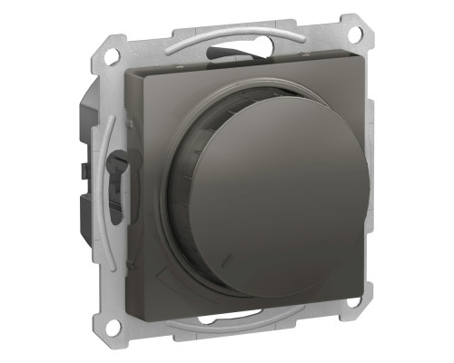 ATLASDESIGN СВЕТОРЕГУЛЯТОР (диммер) повор-нажим, LED, RC, 400Вт, мех., СТАЛЬ
