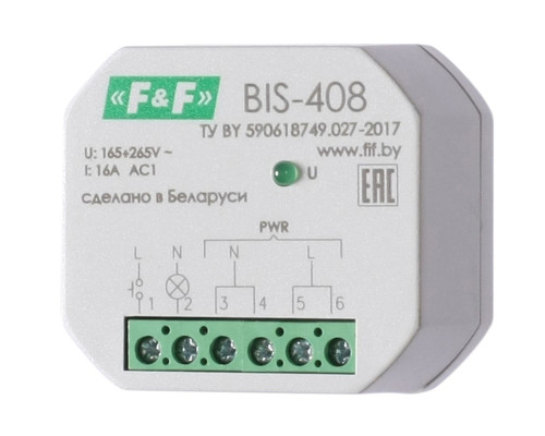 BIS-408 реле импульсное BIS-408 реле импульсное