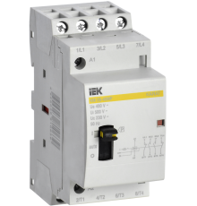 Контактор модульный с ручным управлением КМ20-40МР AC KARAT IEK - MKK12-20-40