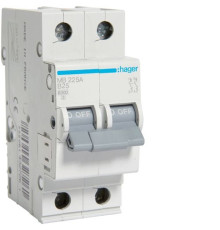 Автоматический выключатель 25/2/B (6kA) // Hager
