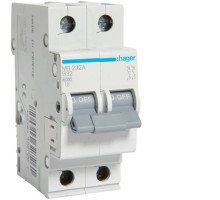 Автоматический выключатель 32/2/B (6kA) // Hager