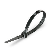 Стяжки нейлоновые КСС 5*200 (ч) (100шт.) (Fortisflex)