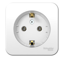 BLNRA110111 BLANCA О/У РОЗЕТКА с заземлением без штор.,(КОМПАКТ) ИЗОЛ.ПЛ.16А, 250В, БЕЛЫЙ - BLNRA110