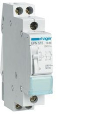 Импульсное реле 16A, 230V AC (110V DC) 1НО+1НЗ Hager