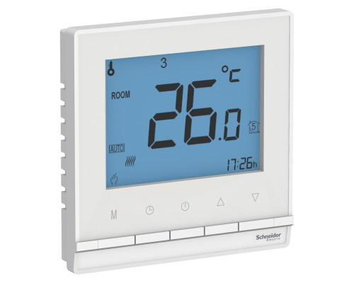 Терморегулятор Schneider Electric AtlasDesign ATN000138 Белый - ATN000138