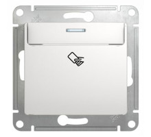 GSL000169 GLOSSA Карточный ВЫКЛЮЧАТЕЛЬ, механизм, БЕЛЫЙ - GSL000169
