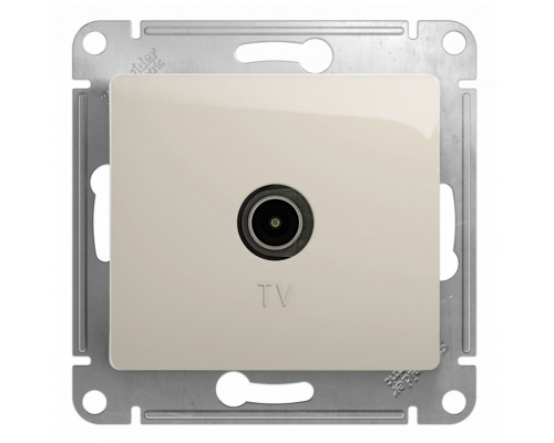 GSL000993 GLOSSA TV АНТЕННА коннектор, механизм, МОЛОЧНЫЙ - GSL000993