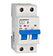 AM 6кА 2p B 16A Автоматический выключатель