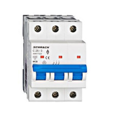 AM 6кА 3p С 25A Автоматический выключатель