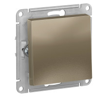 Выключатель 1-клавишный Schneider Electric AtlasDesign ATN000511 ШАмпань - ATN000511