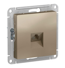 Розетка телефонная Schneider Electric AtlasDesign ATN000581 Шампань - ATN000581