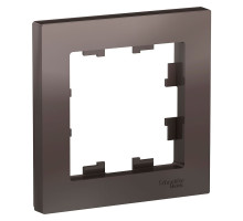 Рамка на 1 пост Schneider Electric AtlasDesign ATN000601 Мокко - ATN000601