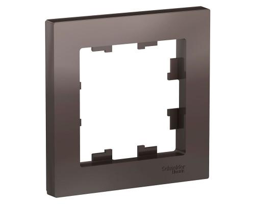 Рамка на 1 пост Schneider Electric AtlasDesign ATN000601 Мокко - ATN000601