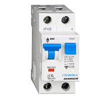 BO 10кА 1P+N С 25A/30mA Дифференциальный автоматический выключатель тип А