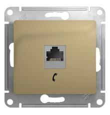 Розетка телефонная Schneider Electric Glossa GSL000481T Титан - GSL000481T