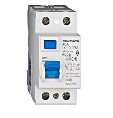 AR 10кА 2P 40A/ 30mA УЗО тип AC