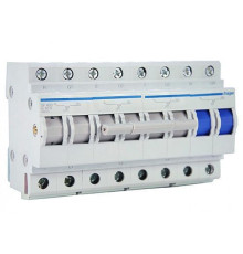 Переключатель I-0-II,63/3+N, 8-модулей Hager