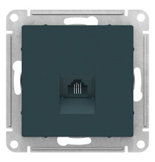 Розетка телефонная Schneider Electric AtlasDesign ATN000881 Изумруд - ATN000881