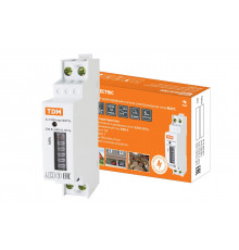 Счетчик МАРС-б/п-1,0-11-Р1-5(40)-М (1ф, 1тар, din-рейка, 1мод, мех.ОУ) TDM (без поверки)