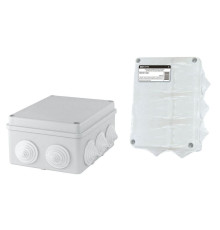 150х110х70мм, крышка, IP55, 10 гермовводов, инд. штрихкод,распаячная коробка ОП TDM