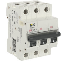 ARMAT Автоматический выключатель M06N 3P C 63А IEK - AR-M06N-3-C063