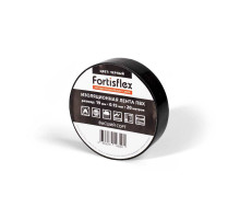 Изолента ПВХ 19х0.15x20 черная (Fortisflex)