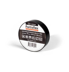 Изолента ПВХ 19х0.15x20 черная (Fortisflex)
