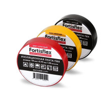 Изолента ПВХ 19х0.15x20 желто-зеленая (Fortisflex)