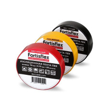 Изолента ПВХ 19х0.15x20 красная (Fortisflex)