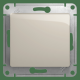 Переключатель перекрестный 1-клавишный Schneider Electric Glossa GSL000971 Молочный - GSL000971