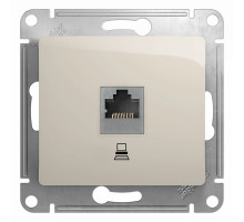 Розетка компьютерная Schneider Electric Glossa GSL000981K Молочный - GSL000981K
