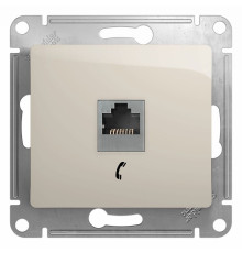 Розетка телефонная Schneider Electric Glossa GSL000981T Молочный - GSL000981T