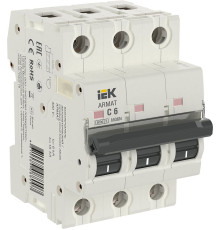 ARMAT Автоматический выключатель M06N 3P C 6А IEK - AR-M06N-3-C006