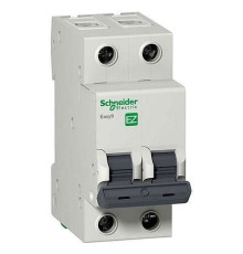 Автоматический выключатель Schneider Electric Easy9 2P  6А (C) 4.5кА - EZ9F34206