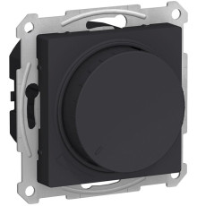 ATLASDESIGN СВЕТОРЕГУЛЯТОР (диммер) повор-нажим, LED, RC, 400Вт, мех., КАРБОН | арт.ATN001023