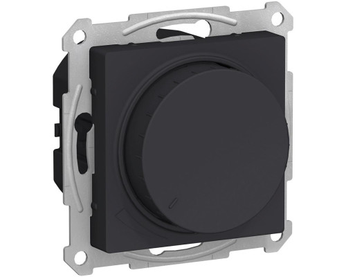 ATLASDESIGN СВЕТОРЕГУЛЯТОР (диммер) повор-нажим, LED, RC, 400Вт, мех., КАРБОН | арт.ATN001023