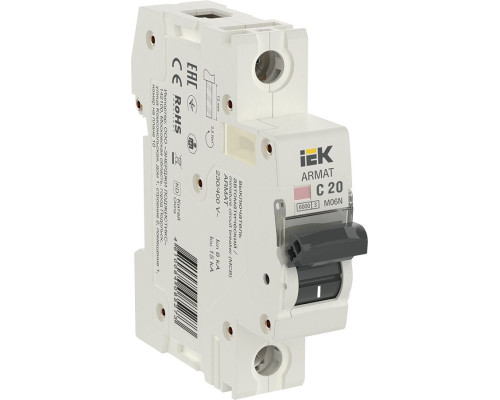 ARMAT Автоматический выключатель M06N 1P C 20А IEK - AR-M06N-1-C020