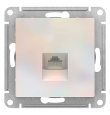 Розетка телефонная Schneider Electric AtlasDesign ATN000481 Жемчуг - ATN000481