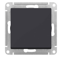 Переключатель 1-клавишный Schneider Electric AtlasDesign ATN001061 Карбон - ATN001061