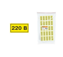 Символ "220В" 20х40мм TDM