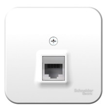 BLNIA045001 BLANCA О/У РОЗЕТКА компьютерная RJ45, кат.5E, ИЗОЛ.ПЛ.,БЕЛЫЙ - BLNIA045001