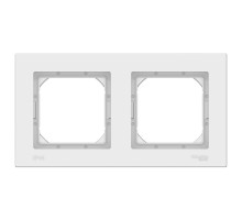 Рамка на 2 поста AQUA Schneider Electric AtlasDesign ATN440102 Белый - ATN440102