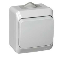 Выключатель, открытая установка Schneider Electric Этюд BA10-041C Серый - BA10-041C