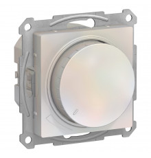 ATLASDESIGN СВЕТОРЕГУЛЯТОР (диммер) повор-нажим, LED, RC, 315Вт, мех., ЖЕМЧУГ
