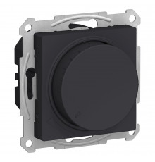ATLASDESIGN СВЕТОРЕГУЛЯТОР (диммер) повор-нажим, LED, RC, 630Вт, мех., КАРБОН