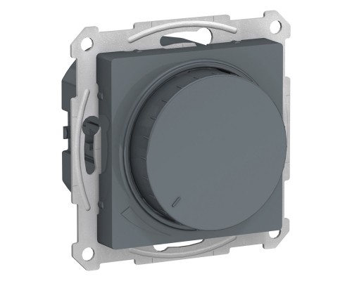 ATLASDESIGN СВЕТОРЕГУЛЯТОР (диммер) повор-нажим, LED, RC, 400Вт, мех., ГРИФЕЛЬ